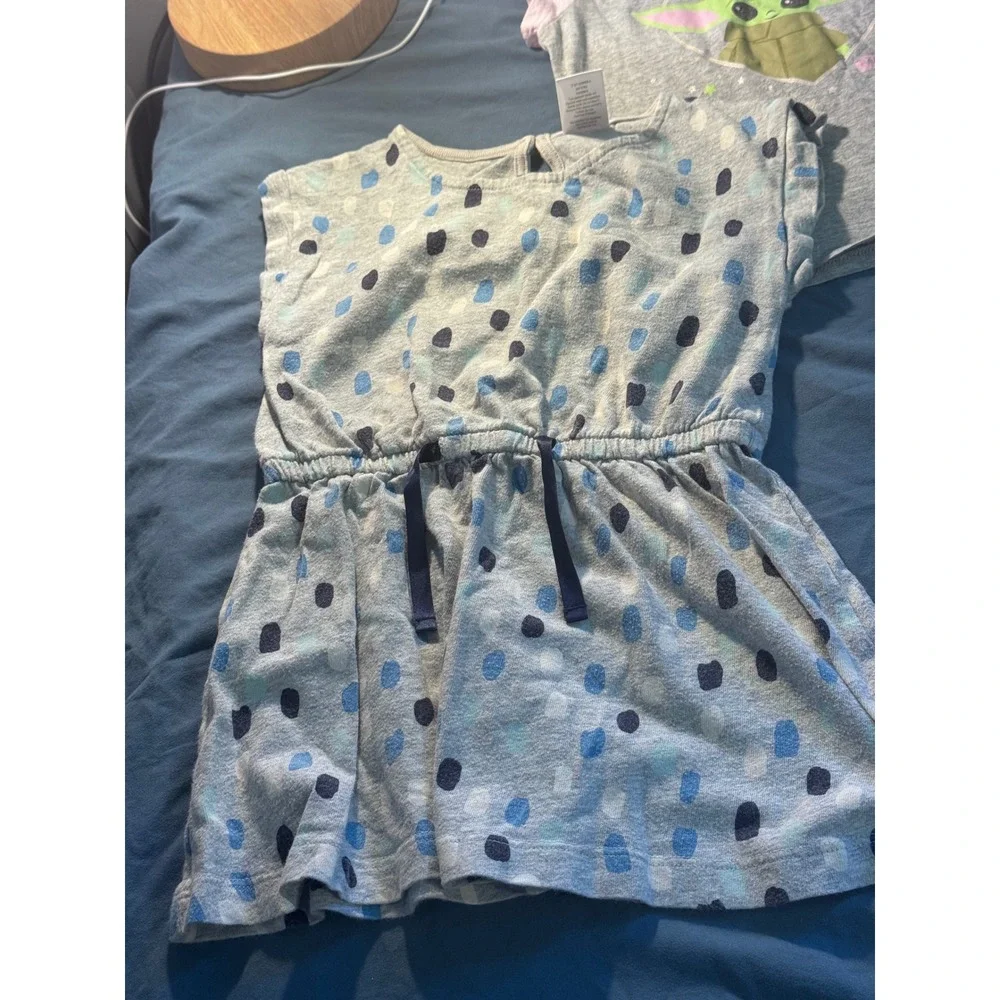 Girls Clothing Bundle Jordache Denim Tulle‎ Dress Gymboree Star Wars Grogu Lace